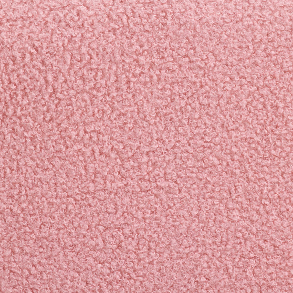Close-up of the pink teddy fabric on the Teddi Kids Armchair