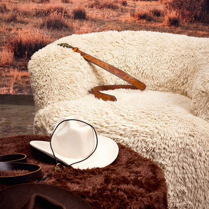 Peachi Swivel Chair in the Dessert
