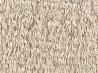 Cream Faux Fur