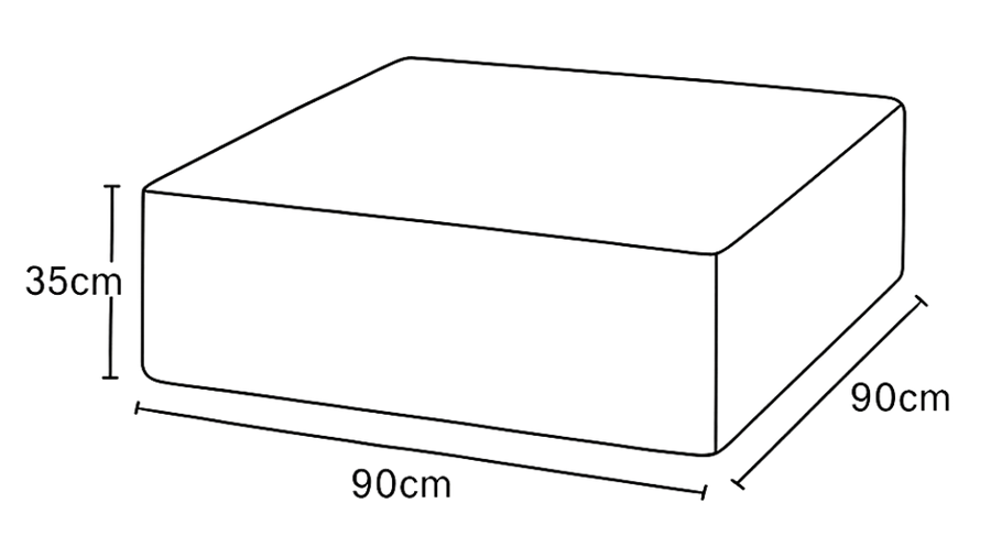 Tootsi Square dimensions