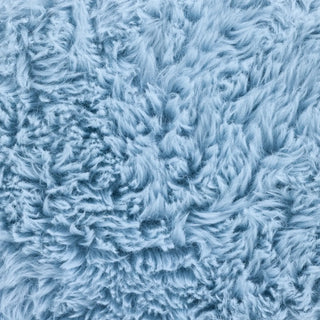 Blue Faux Fur