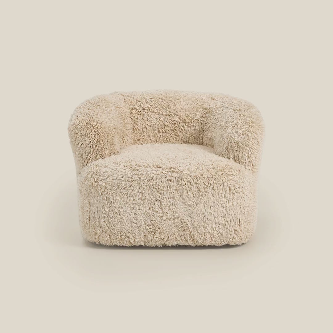 Beige fluffy chair swivelling around on a cream background
#color_cream-faux-fur
