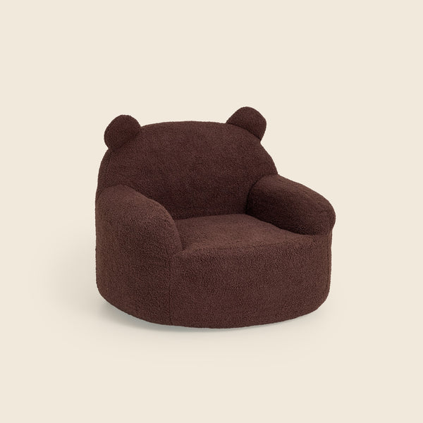Teddi Kids Armchair in Brown Teddy