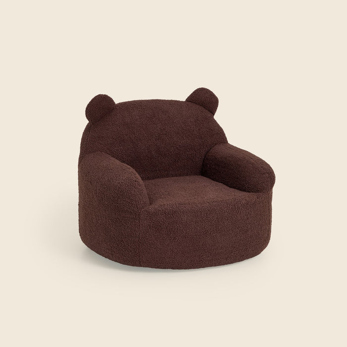 Teddi Kids Armchair in Brown Teddy