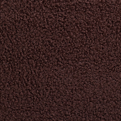 Close-up of the brown teddy fabric on the Teddi Kids Armchair 