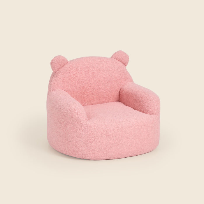 Teddi Kids Armchair in Pink Teddy